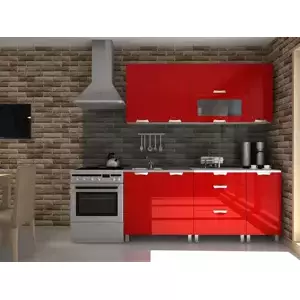 Falco Kuchyňská linka Timothy - červený lesk/KRF