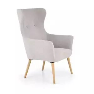 Halmar Křeslo COTTO - světle šedé