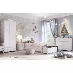 Casarredo Dětský pokoj POLONA bílá/růžová