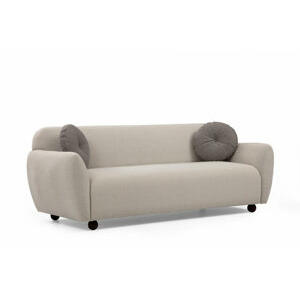 Hanah Home Třímístná pohovka EDDY krémová 223 cm 560ARE1329