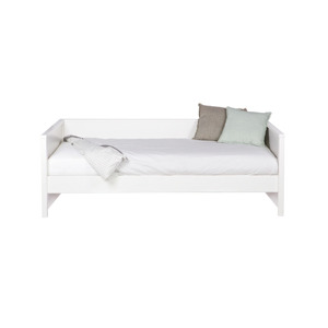 WOOOD Dřevěná postel NIKKI bílá 365593-W