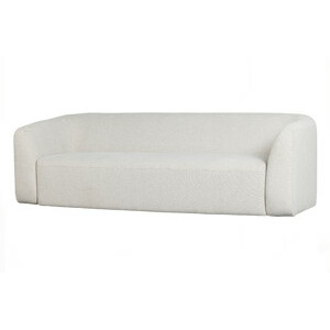 BePureHome Třímístná pohovka SLOPING bílá 801270-P