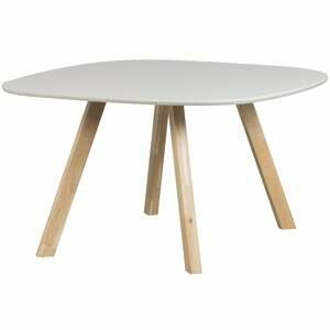 WOOOD Jídelní stůl TABLO 130cm hranaté nohy světlý 376094-E