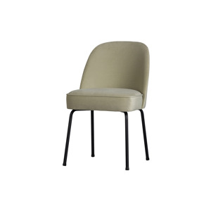 BePureHome Sametová jídelní židle VOGUE pistácie