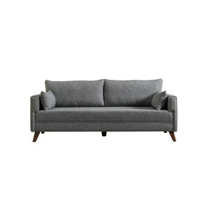 Hanah Home Rozkládací pohovka BELLA šedá 208 cm 825BLC1501