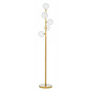 BIZZOTTO Podlahová lampa BALLS zlatá 0826448