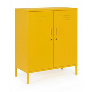BIZZOTTO Kovová komoda CAMBRIDGE žlutá 0746913
