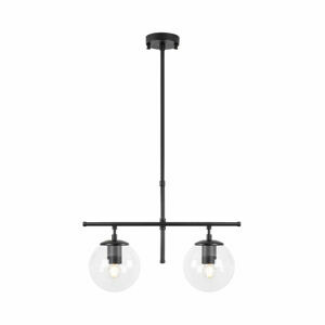 OPVIQ Závěsné světlo ROE černé čiré