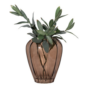 House Nordic Skleněná váza HEART 29 cm 7013990090