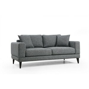 Hanah Home Dvoumístná pohovka NORDIC šedá 180 cm 560ARE1504