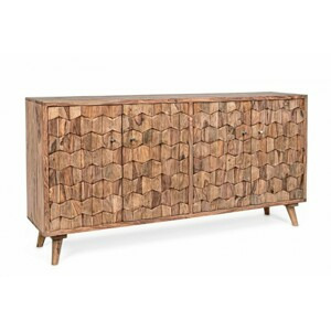 BIZZOTTO komoda KANT se 4 dvířky 90x177 cm 0746598