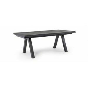 BIZZOTTO Rozkládací zahradní stůl KRION 205-265x103 cm antracit 0663030