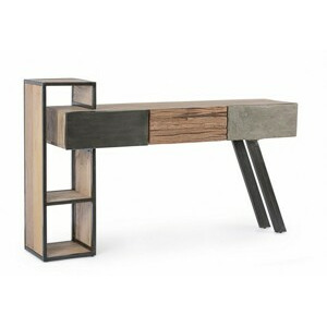 BIZZOTTO konzolový stolek MANCHESTER 3 zásuvky 160 cm