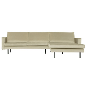 BePureHome Rohová pohovka RODEO pravý roh pistácie 300cm 800902-206