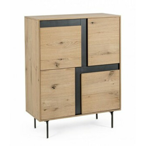 BIZZOTTO Dřevěný kabinet STANWOOD 120x90 cm 0747103