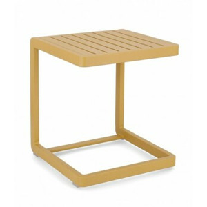 BIZZOTTO zahradní konferenční stolek KONNOR hořčičná 0663312