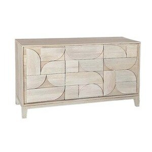 BIZZOTTO Dřevěná komoda ARCHITA 145x85 cm 0747087