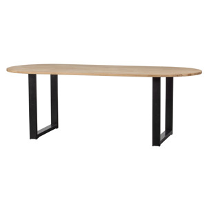 WOOOD Jídelní stůl TABLO oval dub "U" 220x90 cm 376030-U