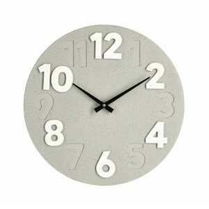 BIZZOTTO Nástěnné hodiny TIMING šedé 40cm 0182406