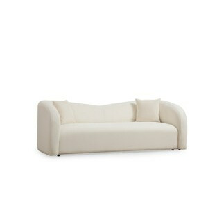 Hannah Home Třímístná pohovka ASOS bílá 560ARE1868