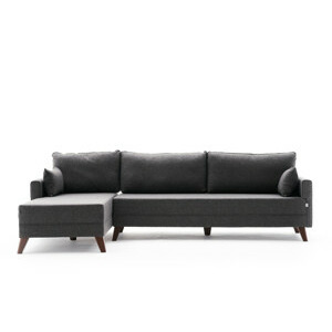 Hanah Home Designová pohovka BELLA antracit levá 275 cm 825BLC2577