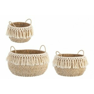 BIZZOTTO set 3 odkládacích košíků ALMA M 0411054