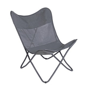 BIZZOTTO Kovové zahradní křeslo GABICCE šedé 0814316