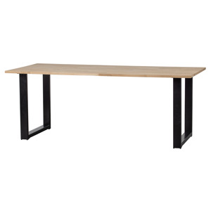 WOOOD Jídelní stůl TABLO dub 200x90 cm nohy U 376016-U