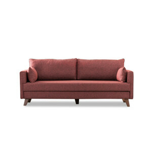 Hanah Home Rozkládací pohovka BELLA bordó 208 cm 825BLC1517