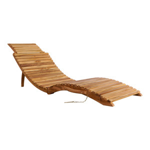 House Nordic Teakové lehátko ARRIETA 7301050