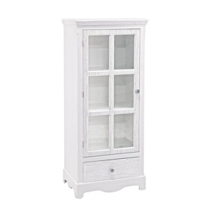 BIZZOTTO Dřevěná vitrína BLANC bílá 0744187