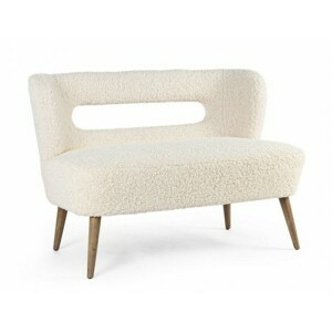 BIZZOTTO Bílá pohovka CORTINA 115 cm 0748148