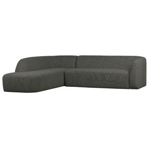 BePureHome Rohová pohovka SLOPING levá černá