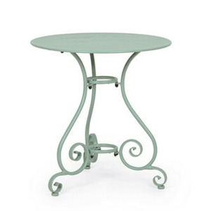 BIZZOTTO kulatý zahradní stůl ETIENNE pistácie ø70 cm 0802962