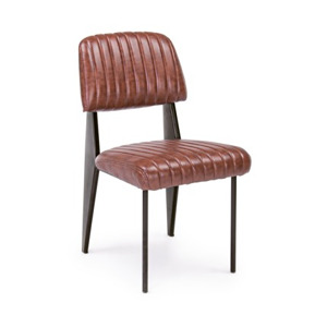 BIZZOTTO jídelní židle NELLY VINTAGE tmavě oranžová 0746108