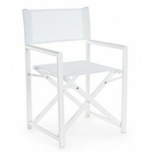 BIZZOTTO Zahradní židle TAYLOR bílá 0662083