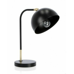 BIZZOTTO Stolní lampa GLASGOW černá 41cm 0827756
