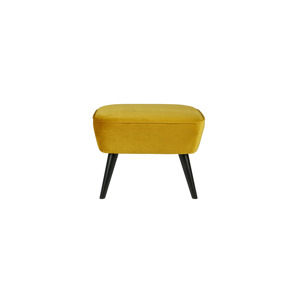 WOOOD Pouf SARA žlutý 350408-132