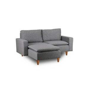 Hanah Home Rohová pohovka LUNGO MINI světle šedá