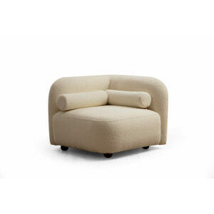 Hanah Home Křeslo VICTORIA krémové 859FTN2042