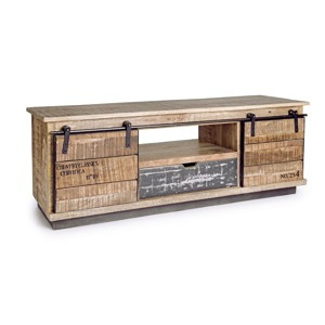 BIZZOTTO dřevěný TV stolek TUDOR 0746494