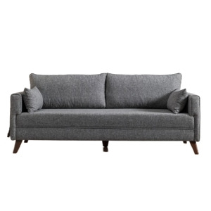 Hanah Home Třímístná pohovka BELLA šedá 208 cm 825BLC1499