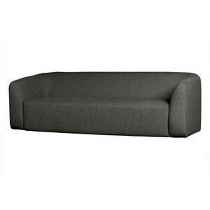 BePureHome Třímístná pohovka SLOPING černá 801270-Z