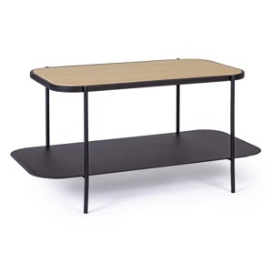 BIZZOTTO konferenční stolek EVERITT světlý 85x43 cm 0746564