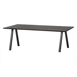 WOOOD jídelní stůl TABLO dub 160x90 cm černý 376086-N