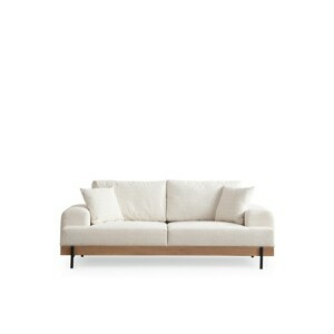Hanah Home Třímístná pohovka ETI dub bílá 220 cm