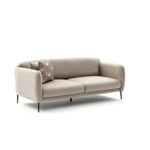 Hanah Home Třímístná pohovka VENUS krémová 210 cm 825BLC2753