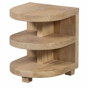 WOOOD Odkládací stolek DARREN světlý 373979-N