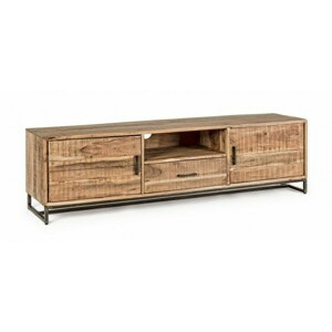 BIZZOTTO dřevěný TV stolek ELMER 50x175 cm 0746307