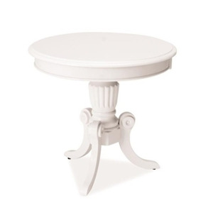 Konferenční stolek KALMES, bílá